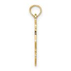 14K BIG SIS in Heart Charm