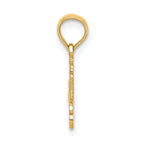 14K #1 PRINCESS Charm