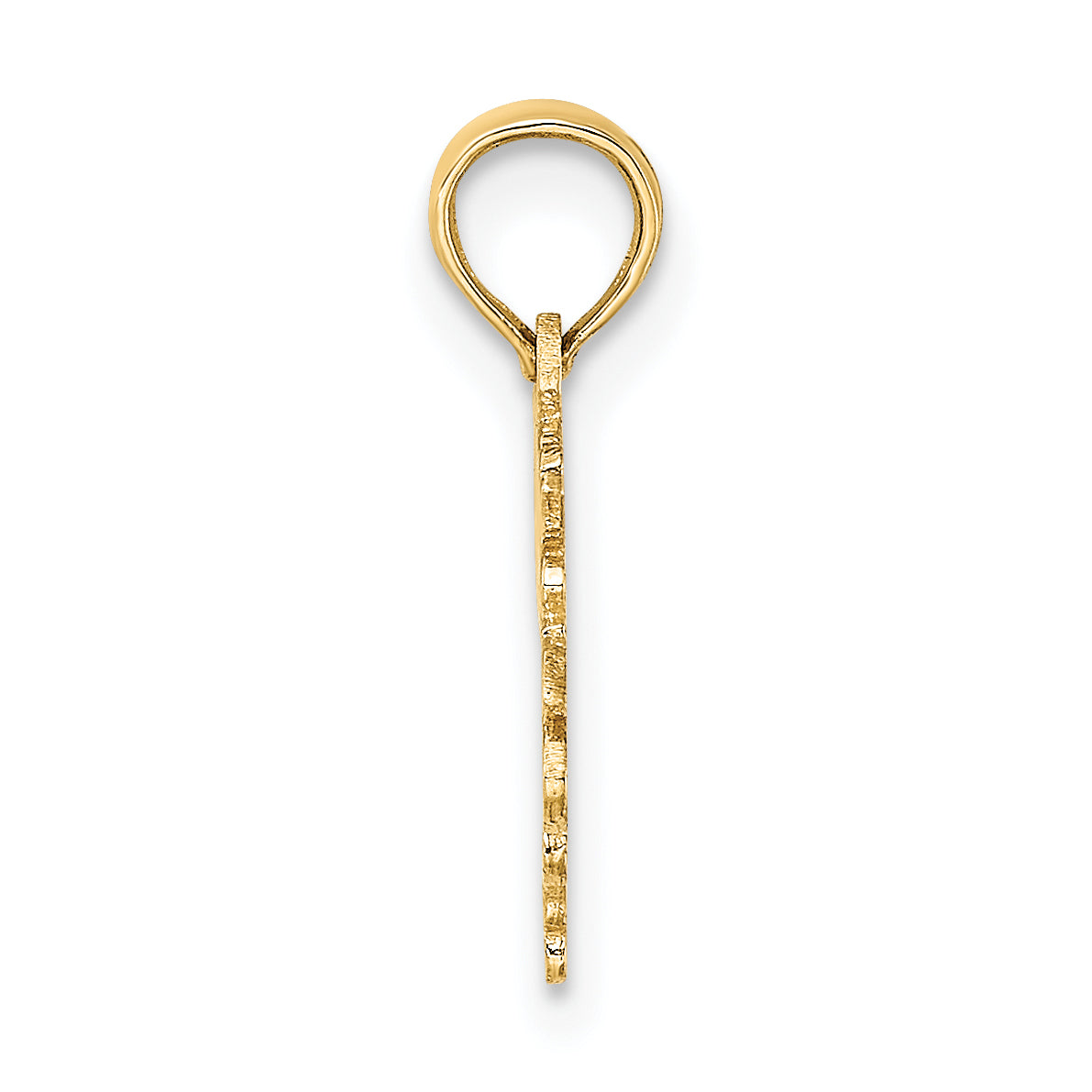 14K 100% TAURUS Zodiac Charm Secondary image
