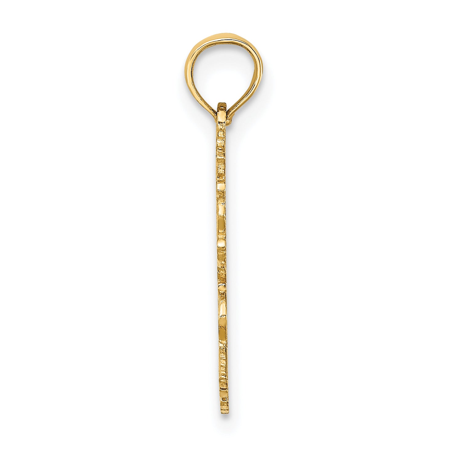 14K 100% GEMINI Zodiac Charm Secondary image