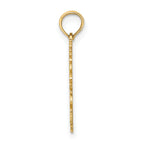 14K 100% GEMINI Zodiac Charm