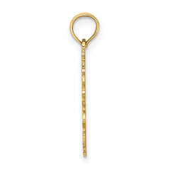 14K 100% GEMINI Zodiac Charm