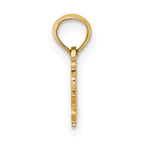 14K 100% VIRGO Zodiac Charm