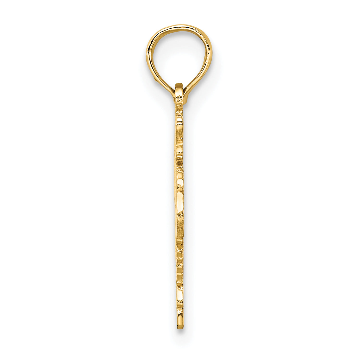 14K 100% SCORPIO Zodiac Charm