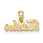 14k TEACHER Charm