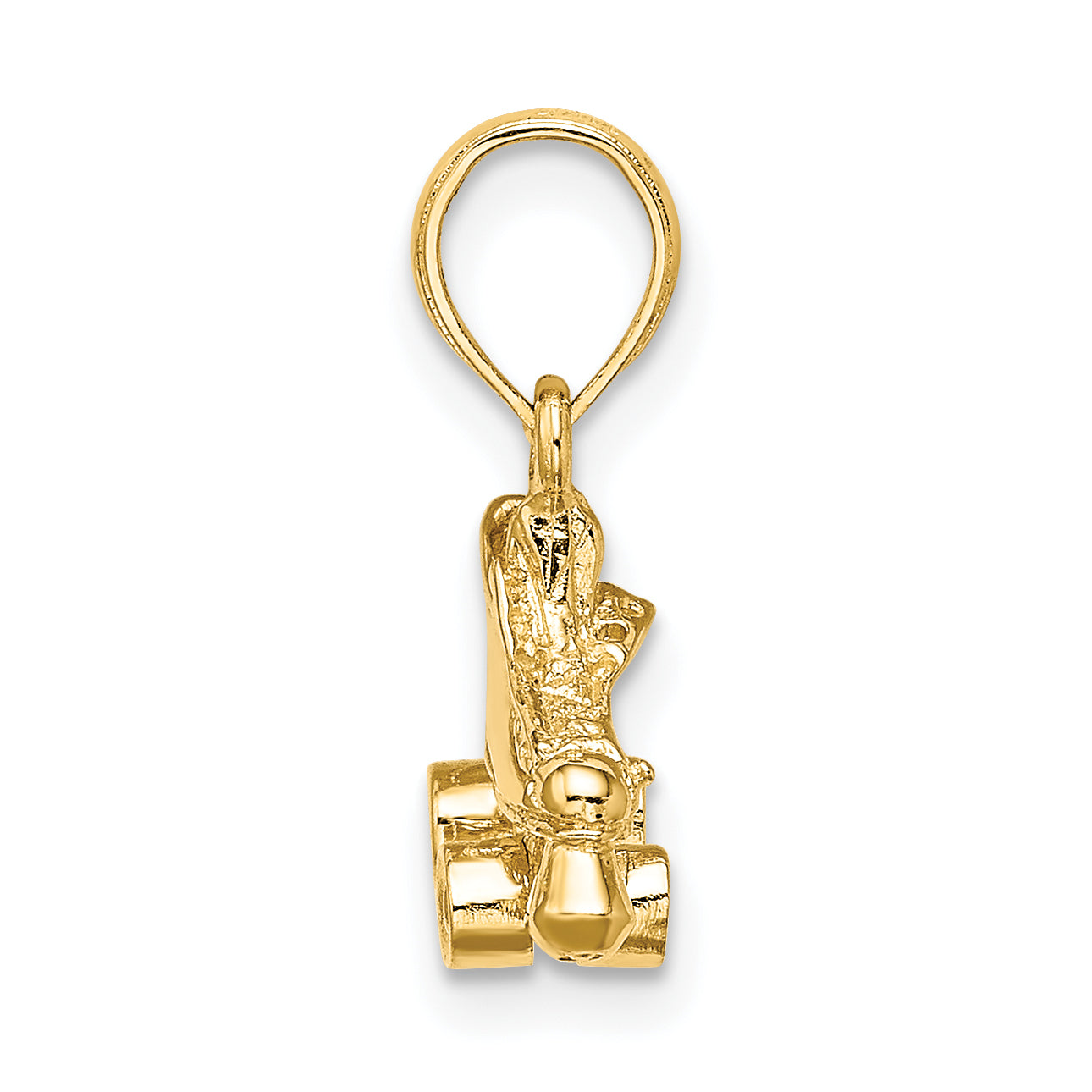 14K 3-D Roller Skate Charm Secondary image
