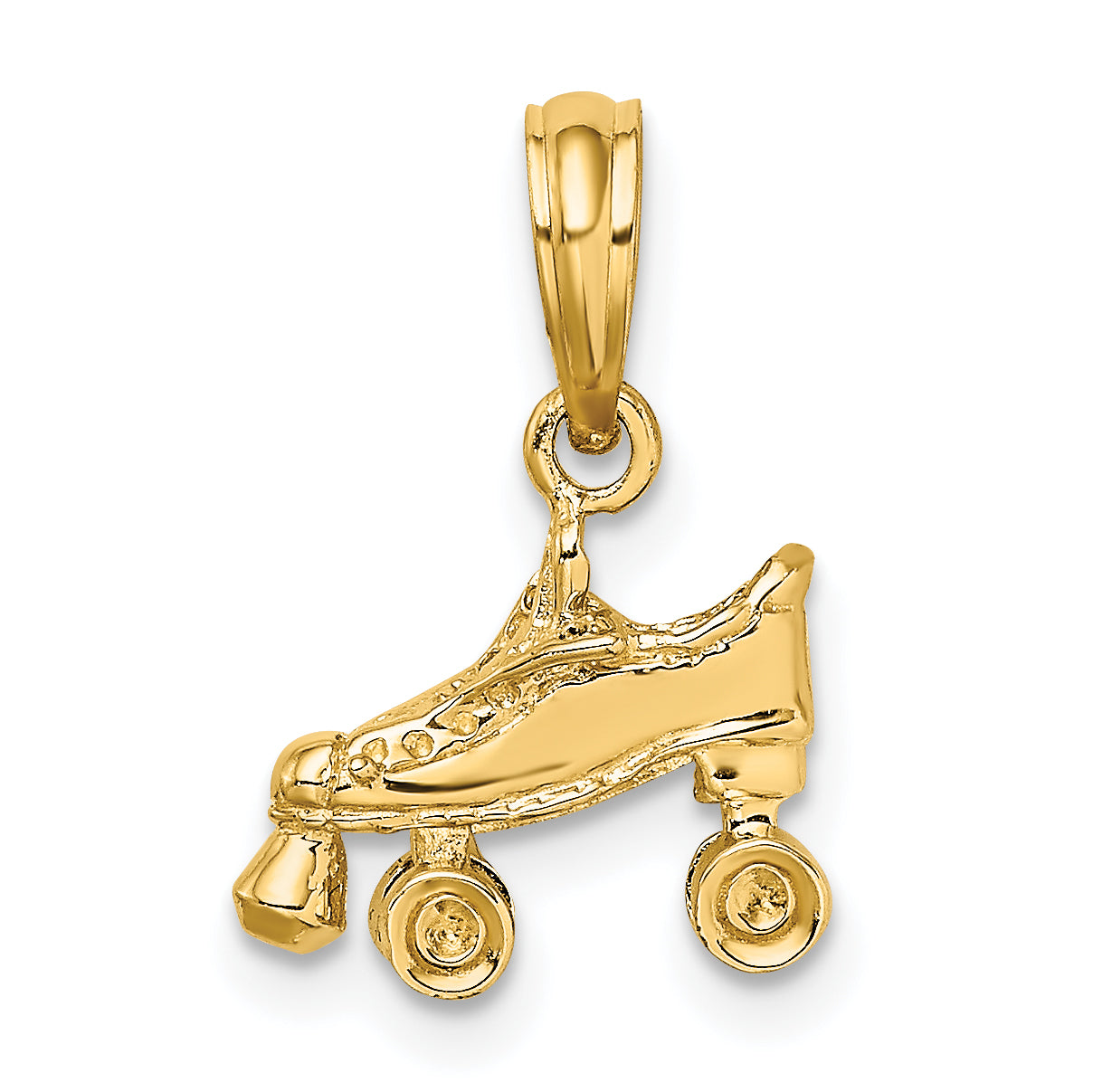 14K 3-D Roller Skate Charm Main image