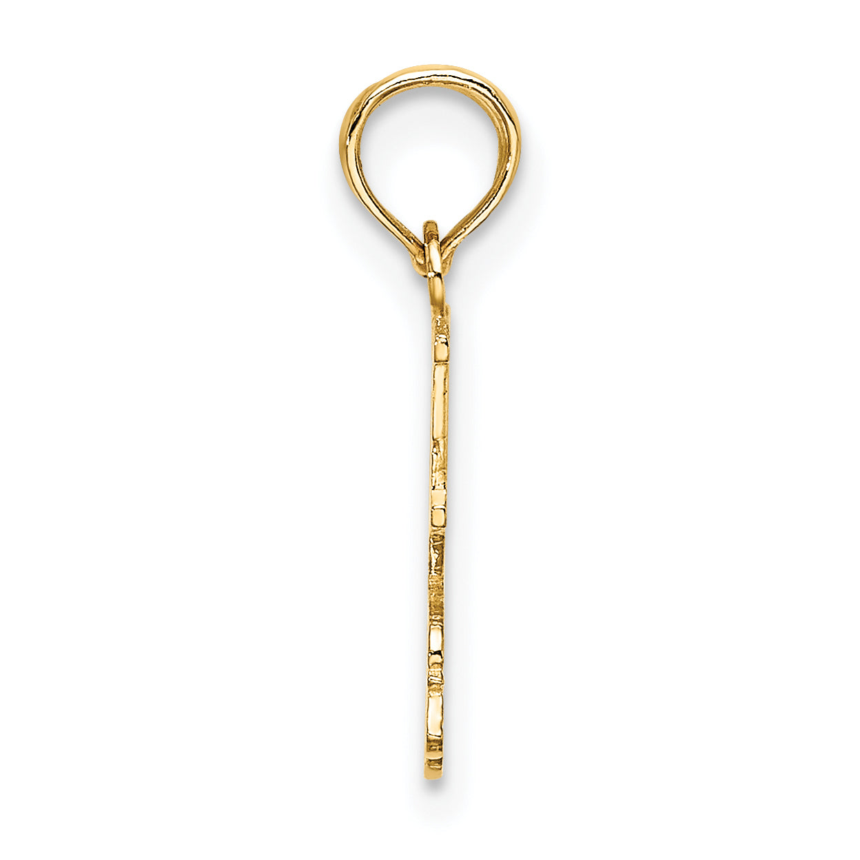 14K I HEART w/Roller Skate Charm Secondary image