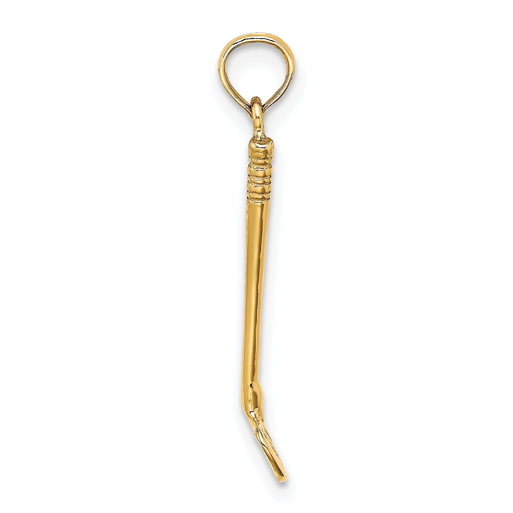 14K 3-D Club Charm Secondary image