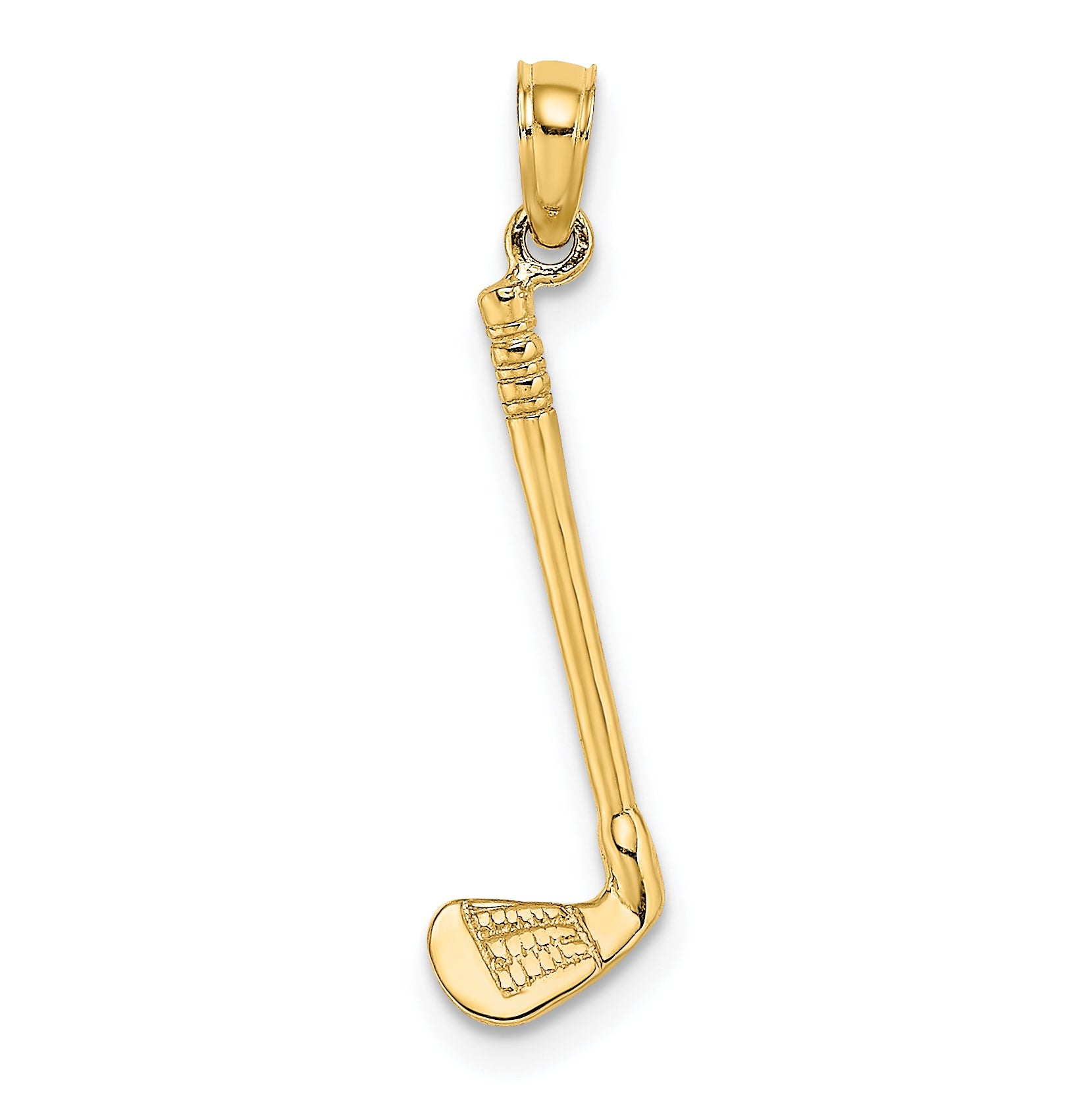 14K 3-D Club Charm Main image