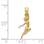 14k Dancer Pendant