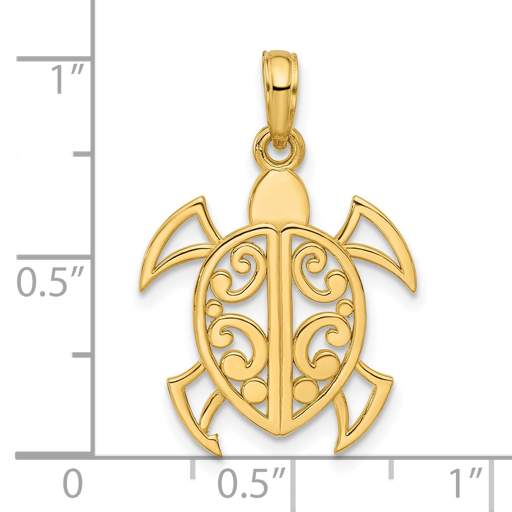 14k Fancy Pendant