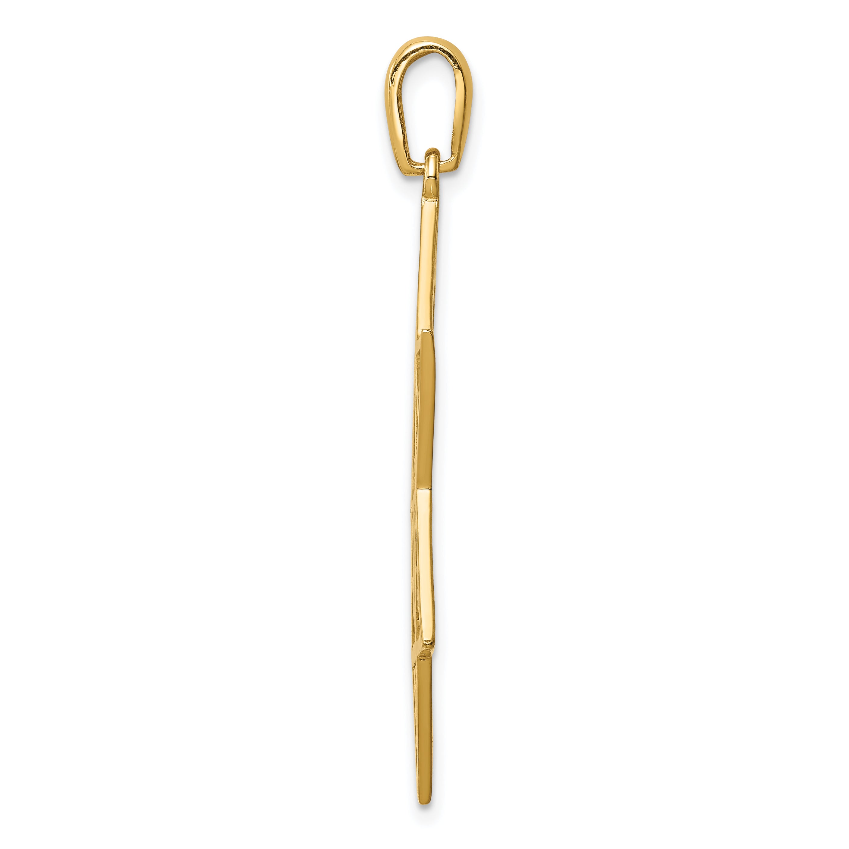 14K Gold Star of David 12 Tribes Pendant Solid, Elegant, Themed Secondary image