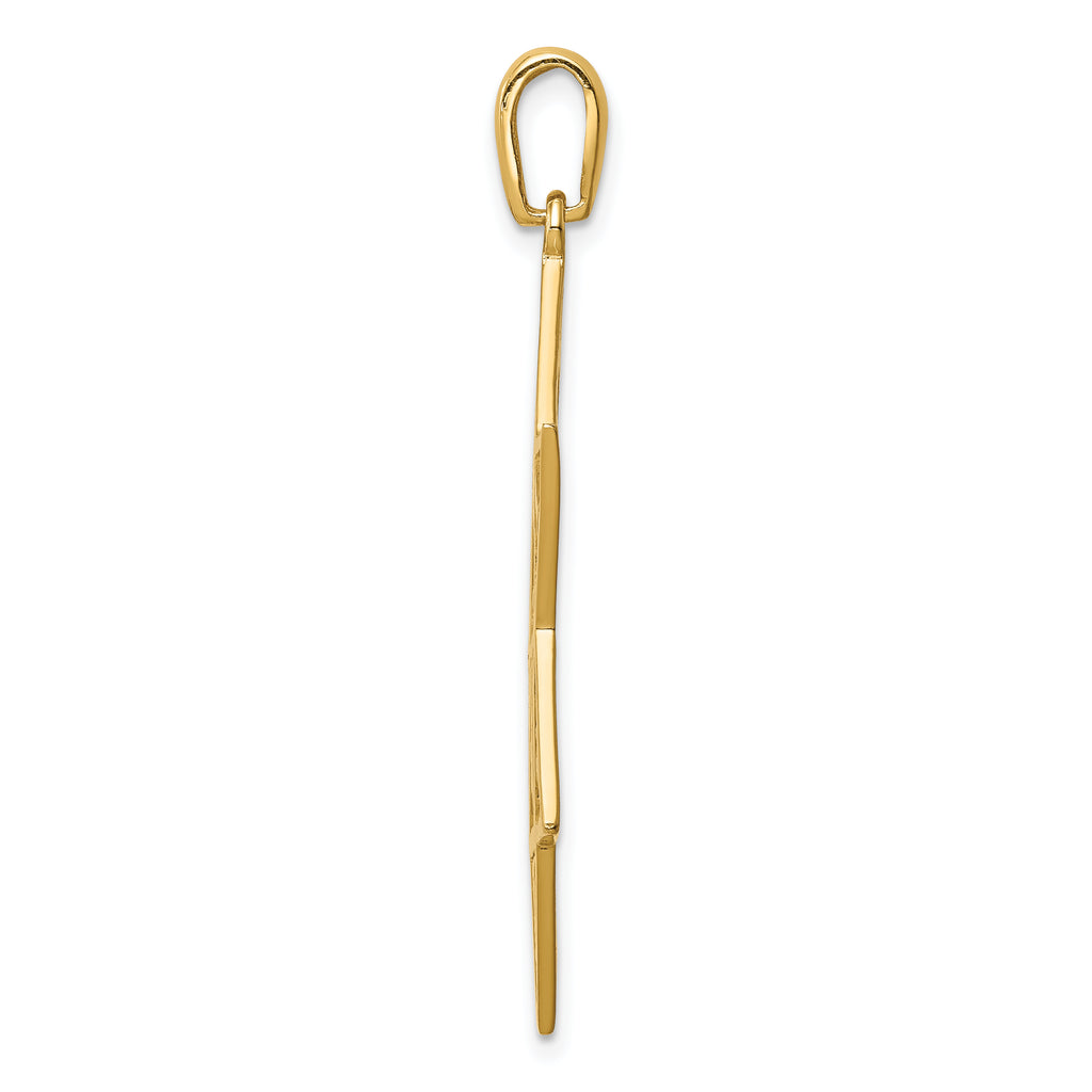14K Gold Star of David 12 Tribes Pendant Solid, Elegant, Themed