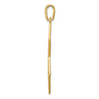14K Gold Star of David 12 Tribes Pendant Solid, Elegant, Themed