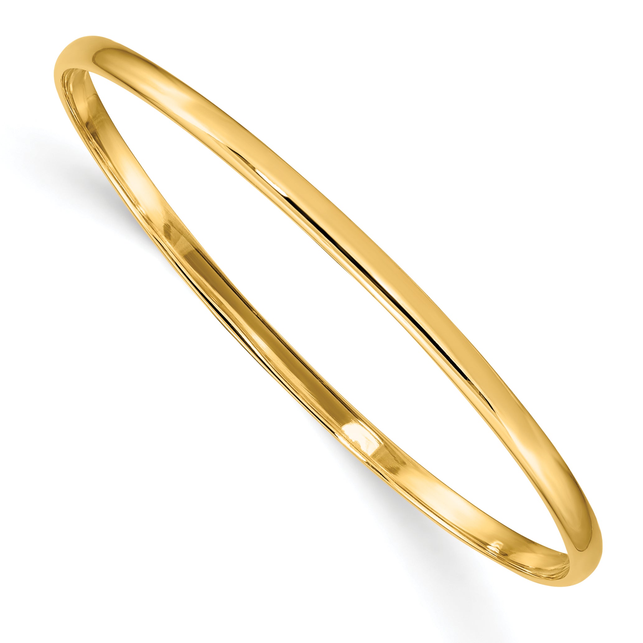 14k Slip-on Baby Bangle Bracelet Main image
