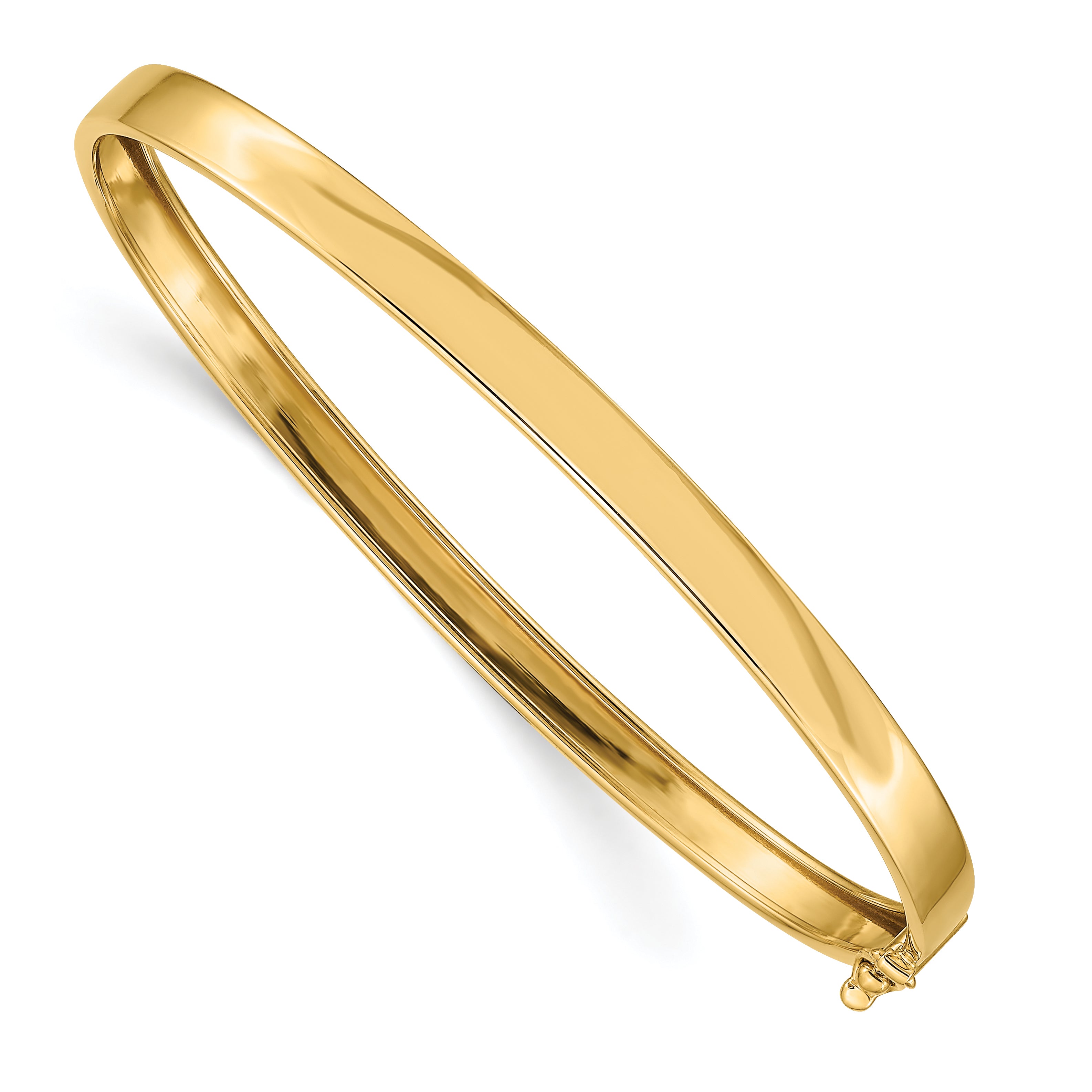 14K Flexible Bangle Bracelet Main image