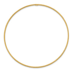 14K Gold Women's Diamond-Cut Bangle Bracelet with Polished Finish Elegant and TimeleSterling Silver Design