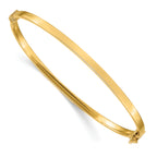 14k Polished Hinged Bangle Bracelet