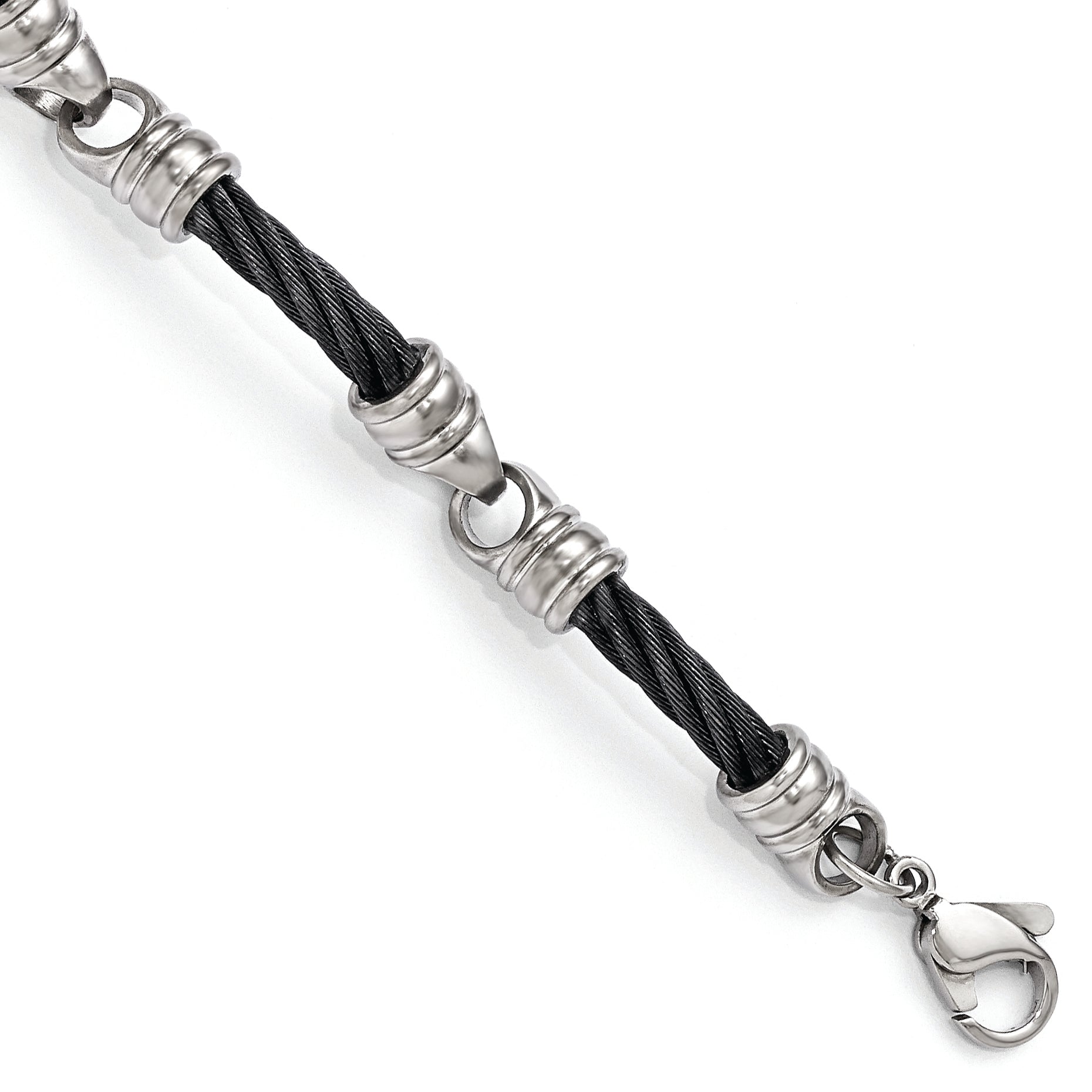 Edward Mirell Titanium Cable Link Bracelet