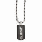 Edward Mirell Titanium Two-Tone Cobblestone Necklace Gift Ready Elegance