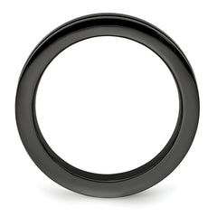 Edward Mirell Titanium Wedding Band with Multi-colored Anodized Finish