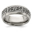 Edward Mirell Titanium & Stainless Steel Casted 9mm Band