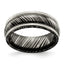 Edward Mirell Timoku 8mm Domed Ridged Edge Band