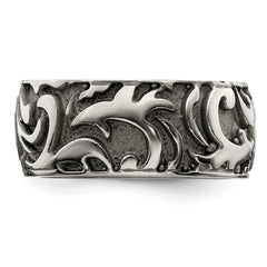 Sophia Jewelers Titanium Wedding Band with Engravable Gift Box - 8