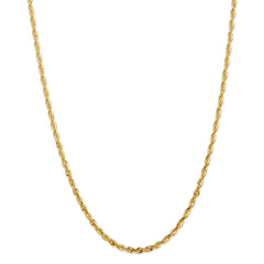 14K 4mm D/C Extra-Light Rope Chain