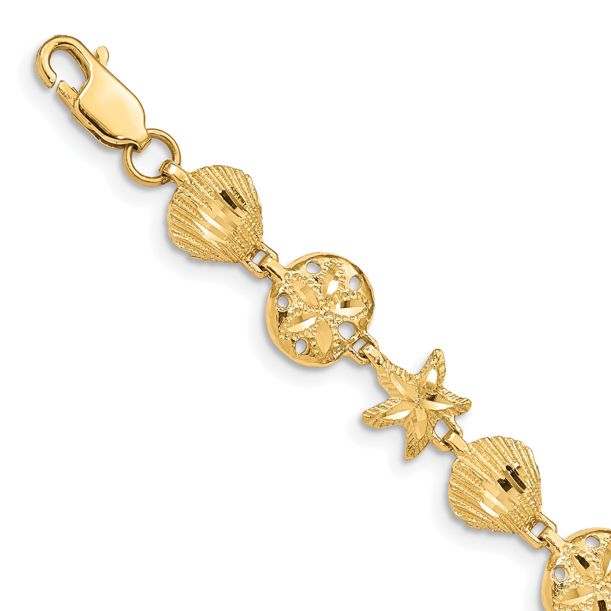 14K Sea Life Bracelet Main image