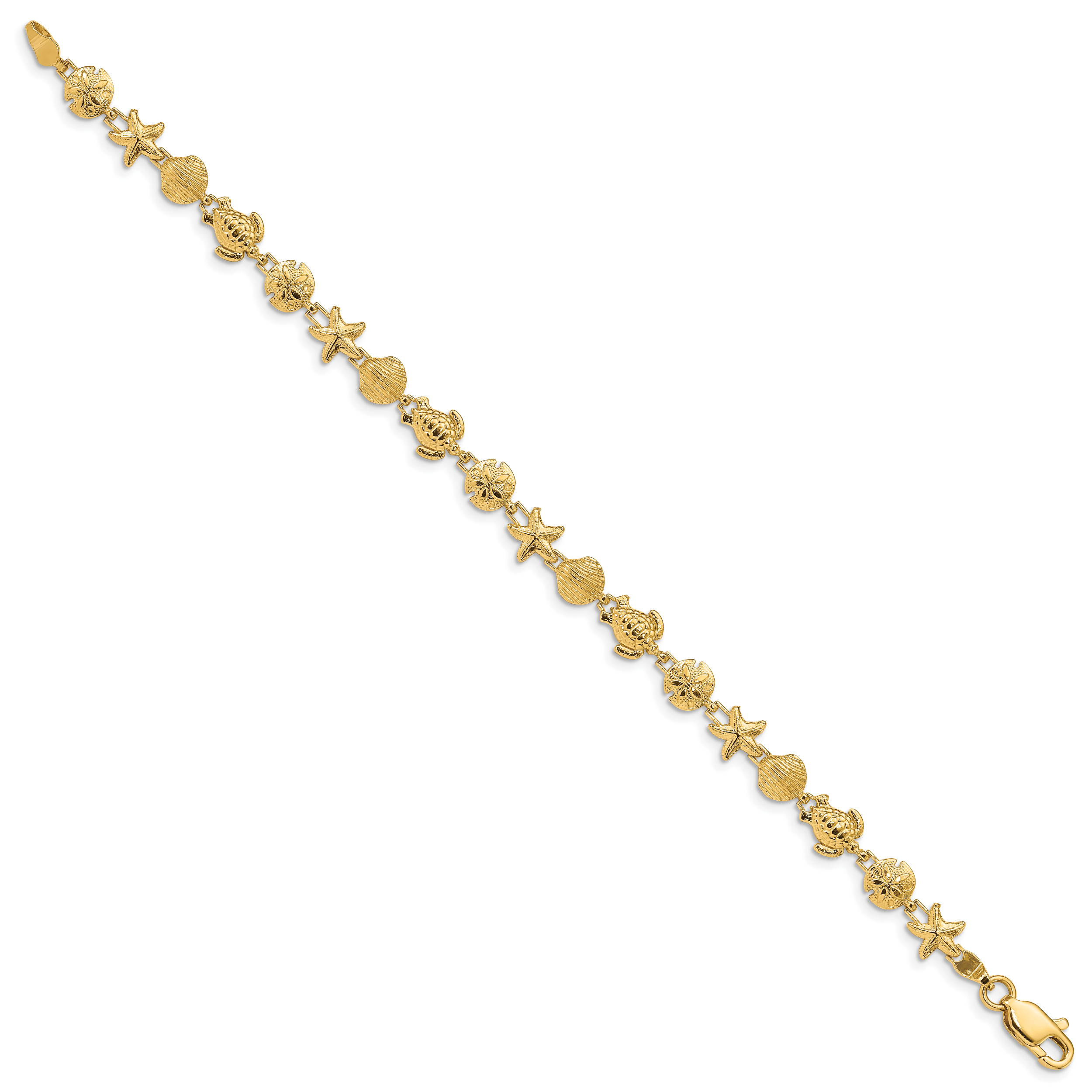 14k Sea Life Bracelet Secondary image