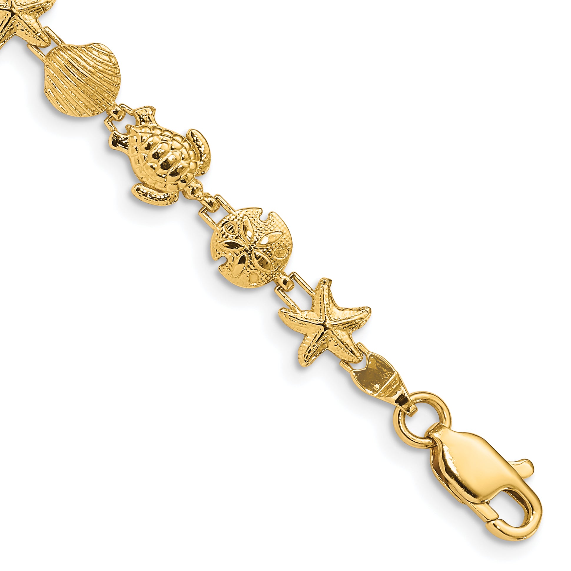 14k Sea Life Bracelet Main image