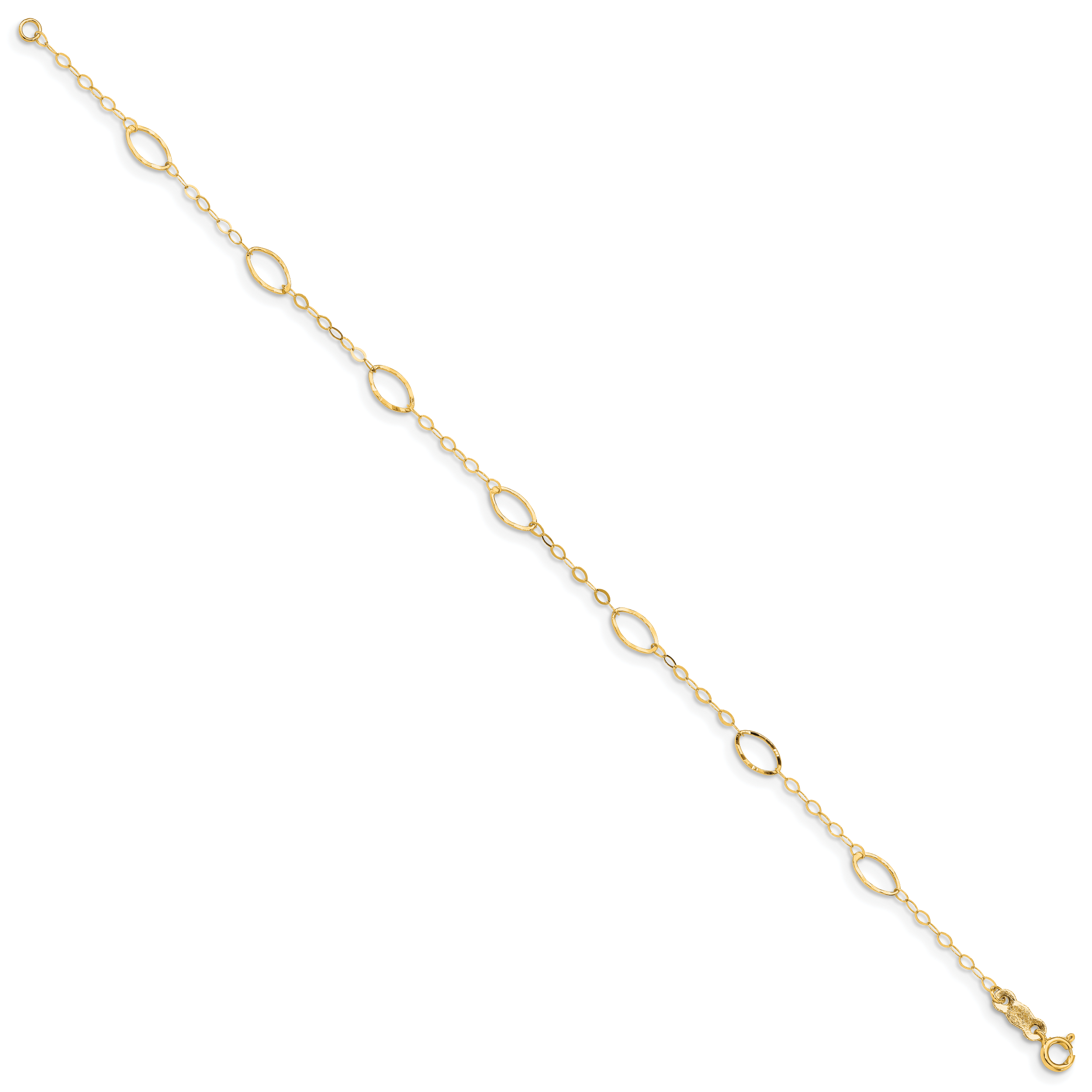 14k Oval Design Bracelet Secondary image