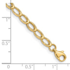 14K Gold Polished Open Link Bracelet