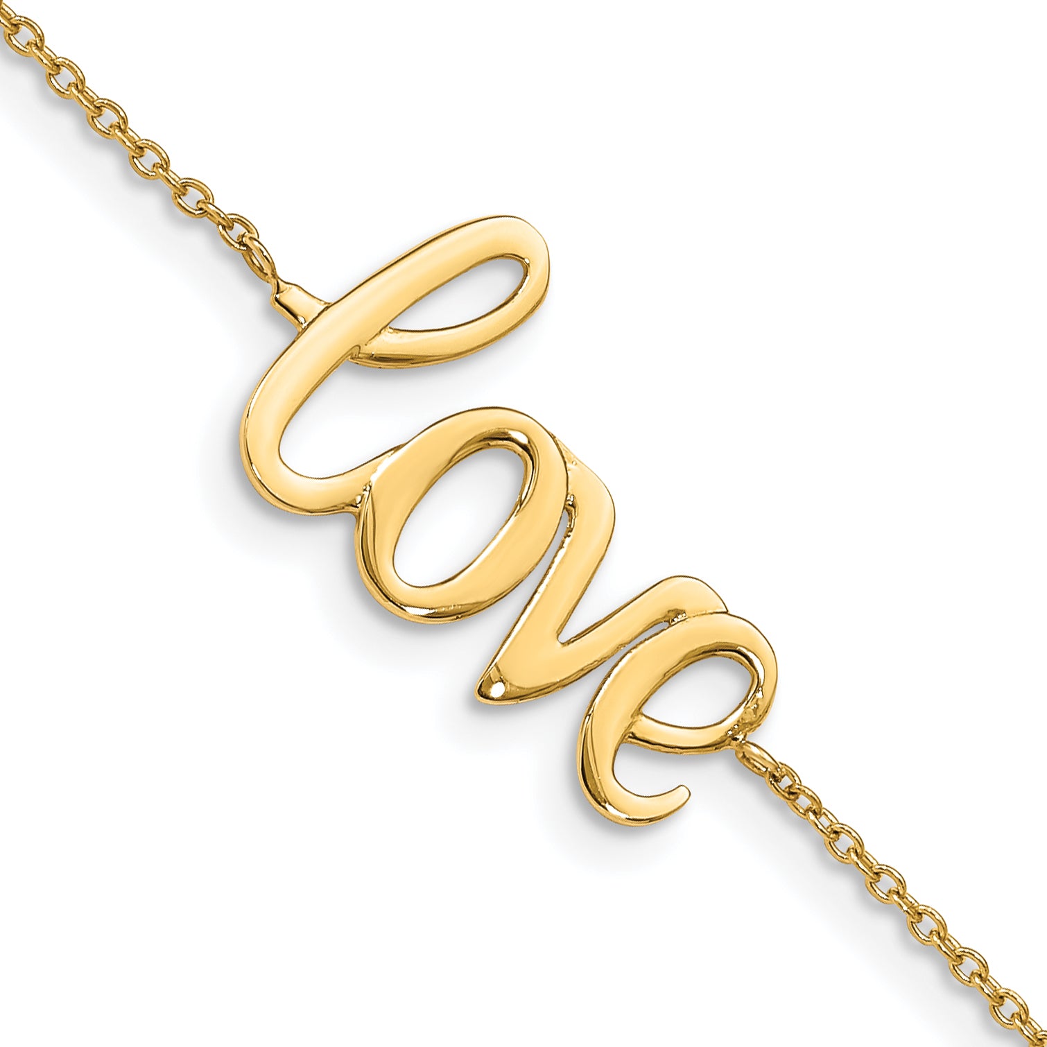 14K Polished LOVE Bracelet Main image