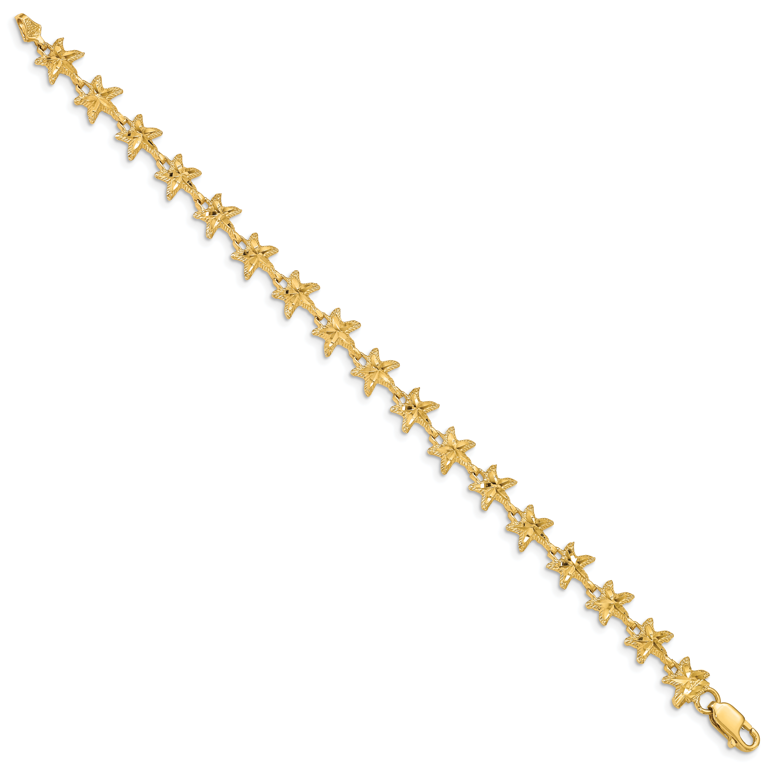 14K Starfish Bracelet Secondary image