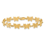 14k Butterfly Bracelet