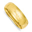 Sophia Jewelers 14K Gold Florentine Engraved Hinged Bangle Bracelet