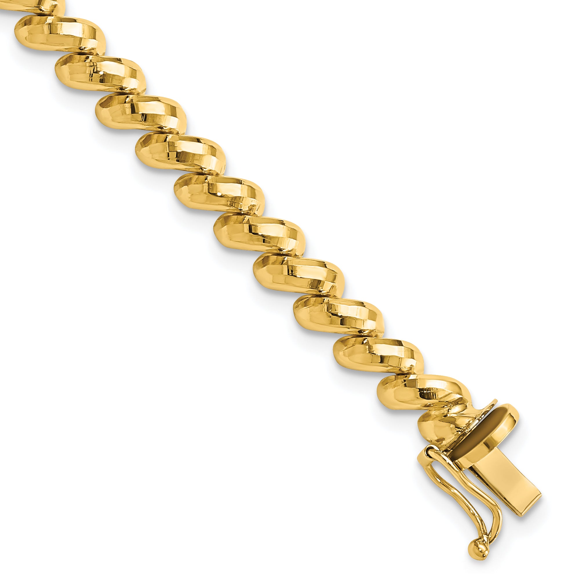 14k Faceted San Marco Bracelet Main image