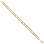 14k Polished Link Bracelet