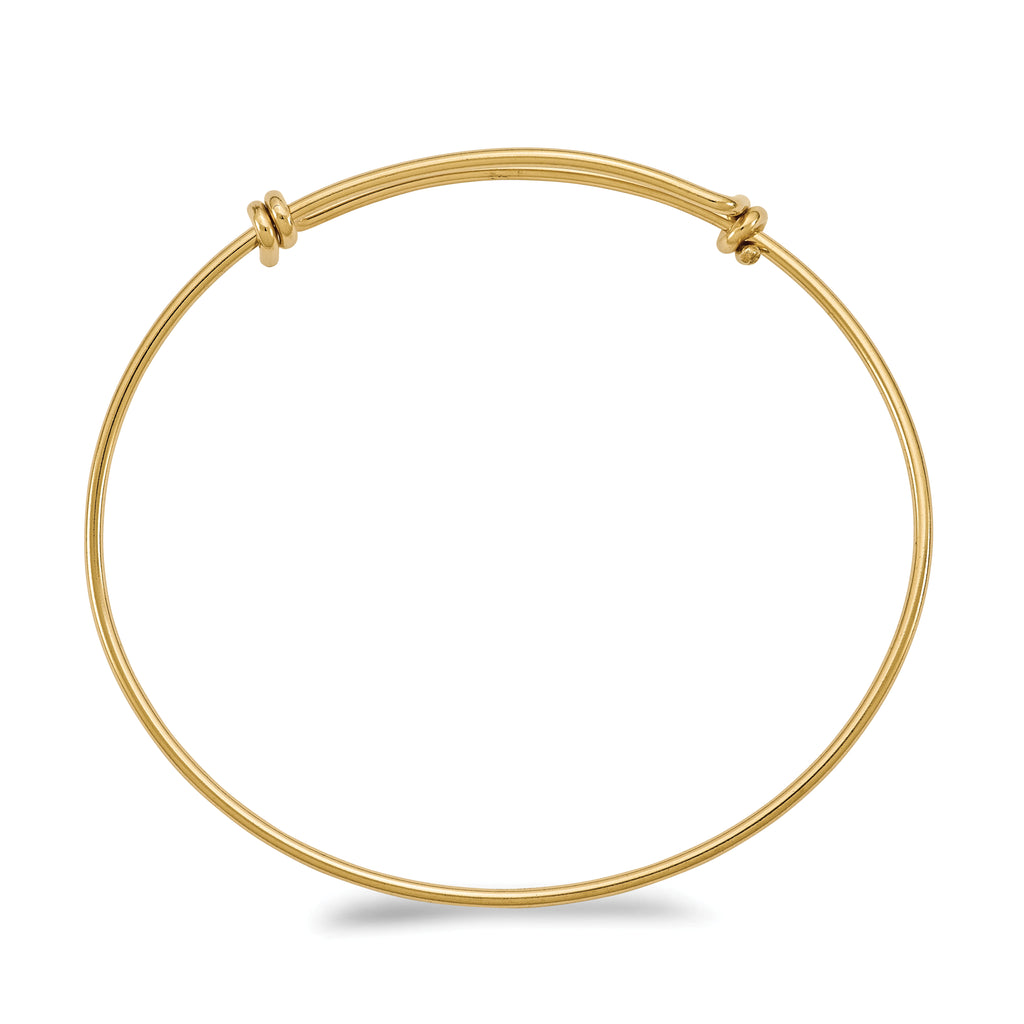 Gold Filled 1.65mm Expandable Bangle