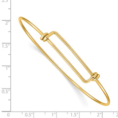 Gold Filled 1.65mm Expandable Bangle