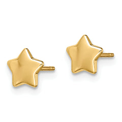 14k Madi K Star Post Earrings