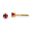 14k Madi K 3mm Ruby Earrings