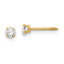 14k Madi K 3mm CZ Earrings