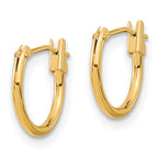 Children's Hoop Earrings in 14K Yellow Gold