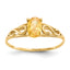 14k Madi K Synthetic Citrine Ring