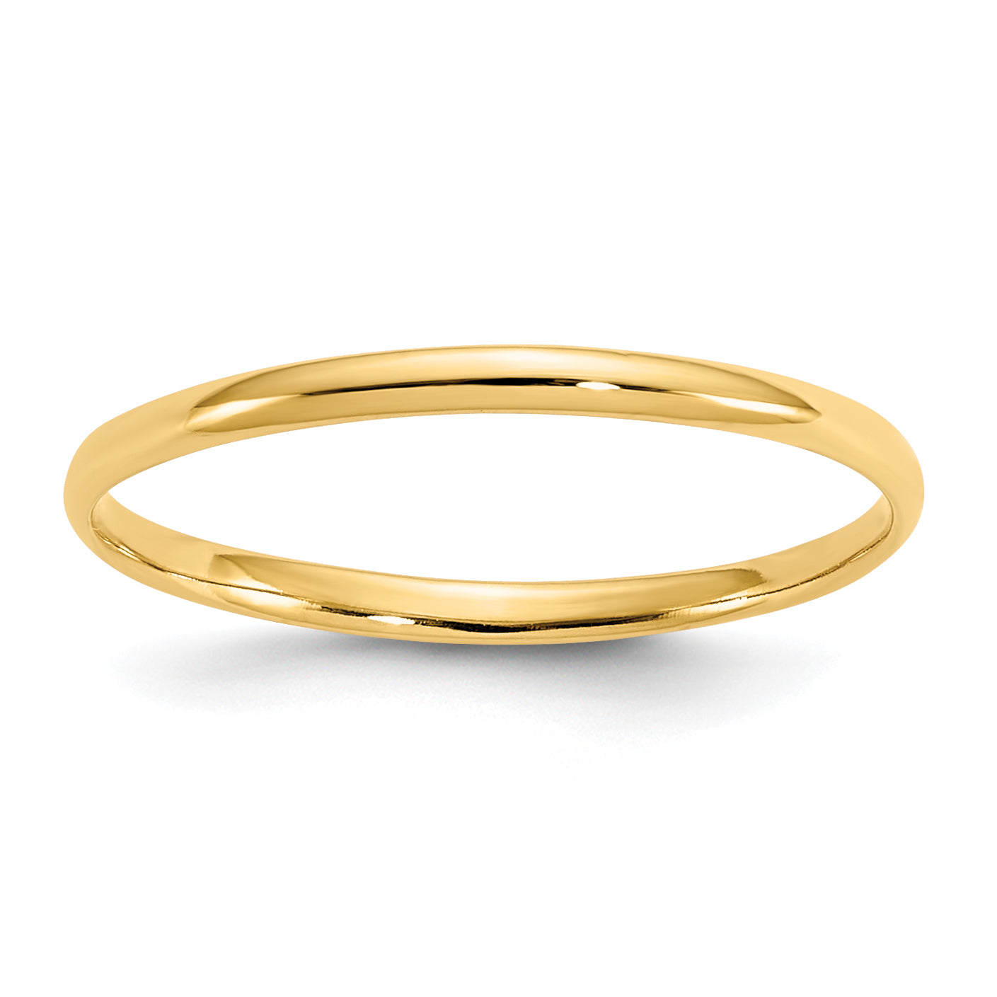 14k Madi K Polished Baby Ring Main image