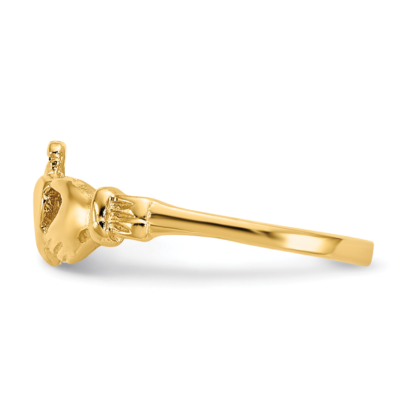 14k Madi K Claddagh Baby Ring